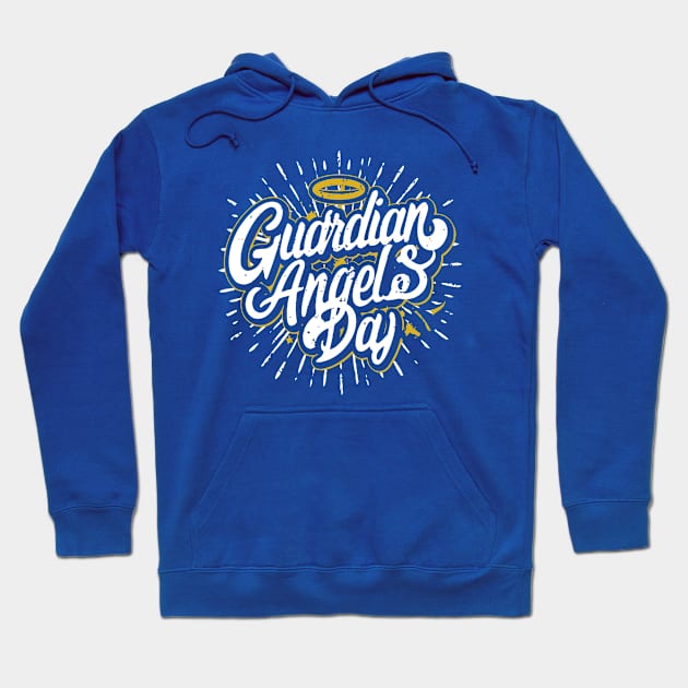 Guardian Angels Day - October Hoodie by irfankokabi